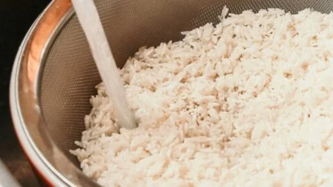 Cleaning rice and lentils